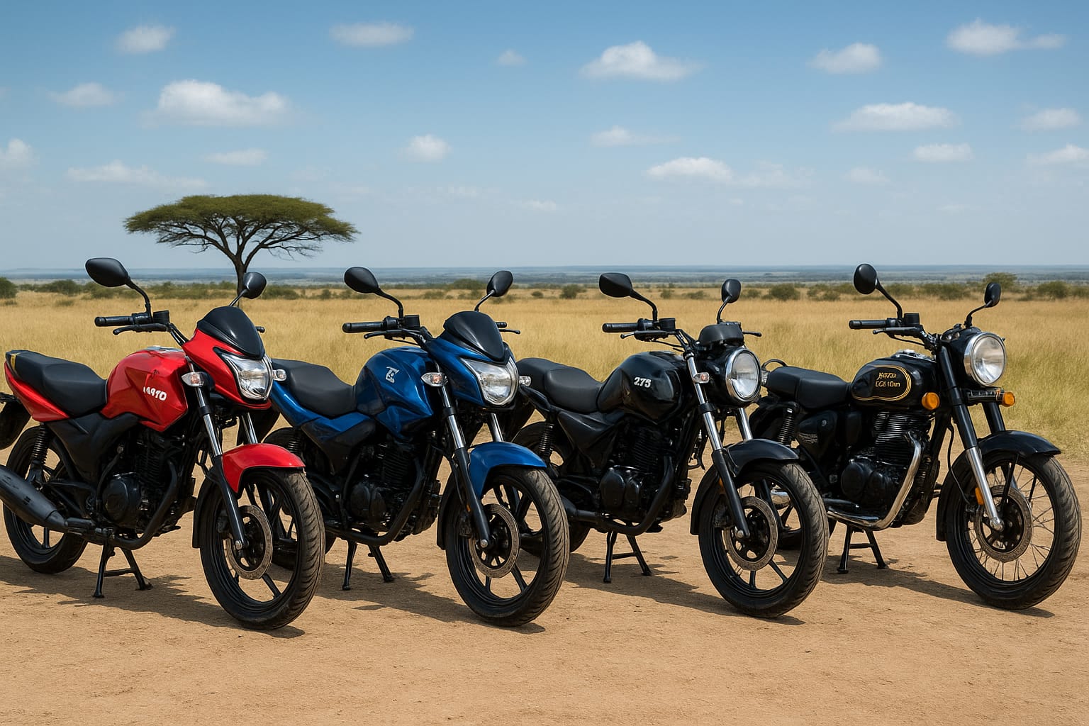 Bajaj and TVS in Africa 