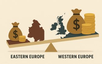 The Economic Inequality Between Eastern and Western Europe