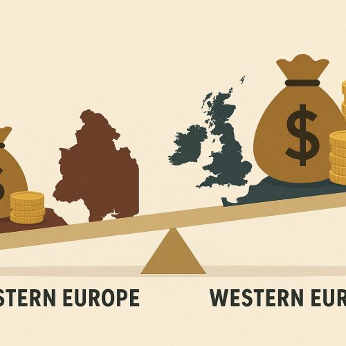 The Economic Inequality Between Eastern and Western Europe